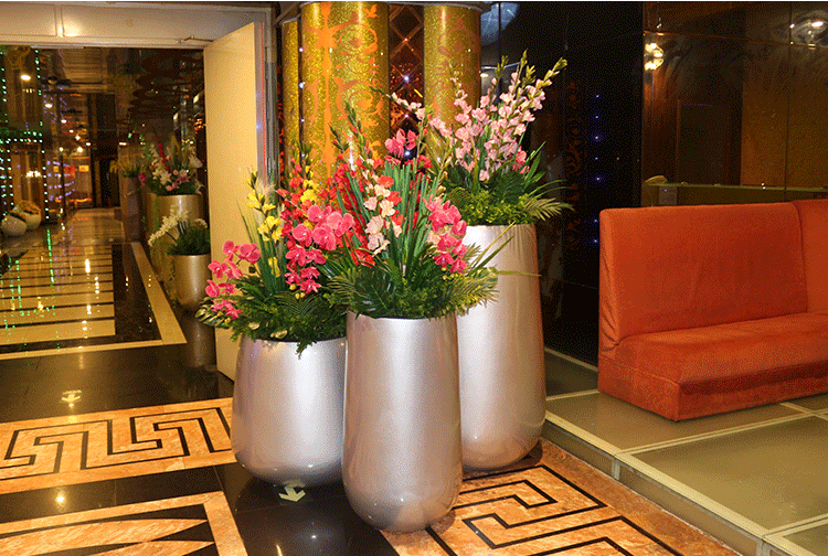 電鍍不銹鋼花盆