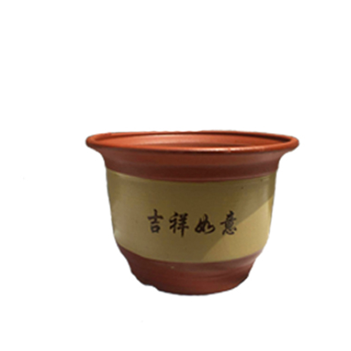 中國風(fēng)紫砂花盆